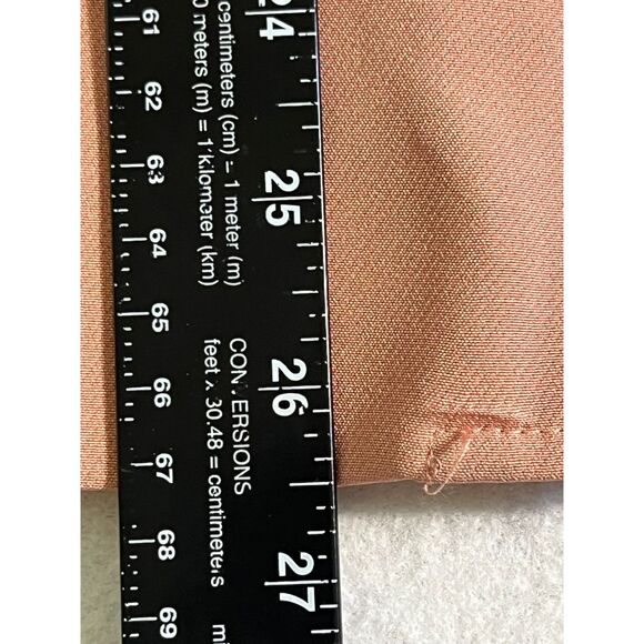 NWT Avec Les Filles Pink Antique Rose Sleeveless Blazer MED Vest READ Twee Work - Picture 9 of 9